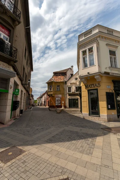 Gyor Maďarsko 2020 Staré Centrum Města Gyor Maďarsko — Stock fotografie