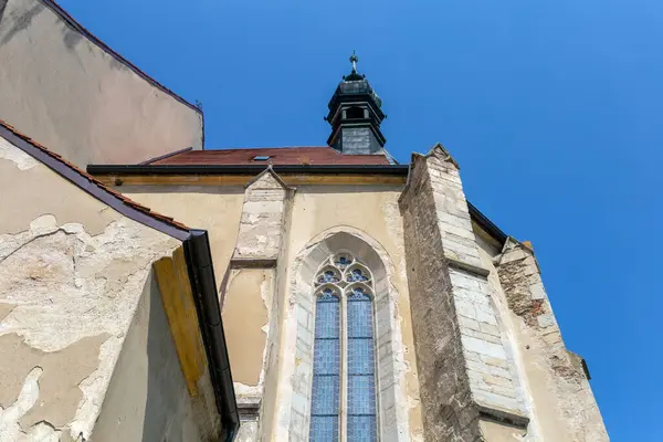Kerk Van James Szent Jakab Templom Koszeg Hongarije Een Zomerdag — Stockfoto