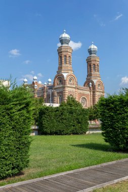 Macaristan, Szombath 'ta bir yaz günü sinagog.