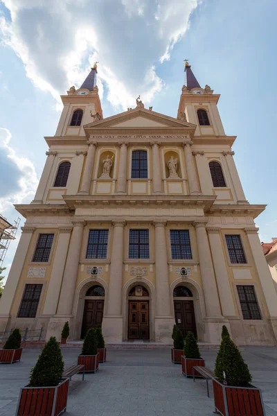 Zombadely Kathedraal Hongarije Een Zomerdag — Stockfoto