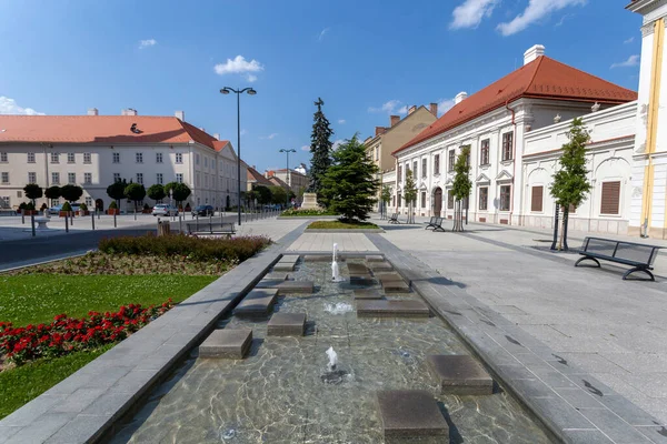 Ein Sonniger Sommertag Szombathely Ungarn — Stockfoto