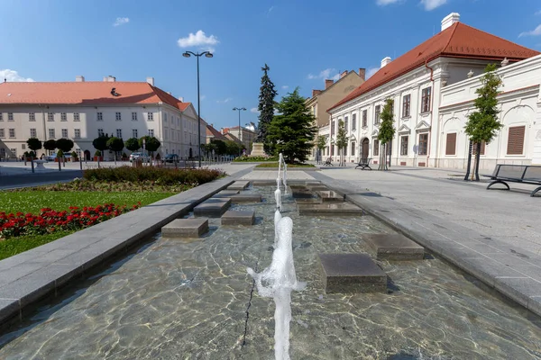 Ein Sonniger Sommertag Szombathely Ungarn — Stockfoto