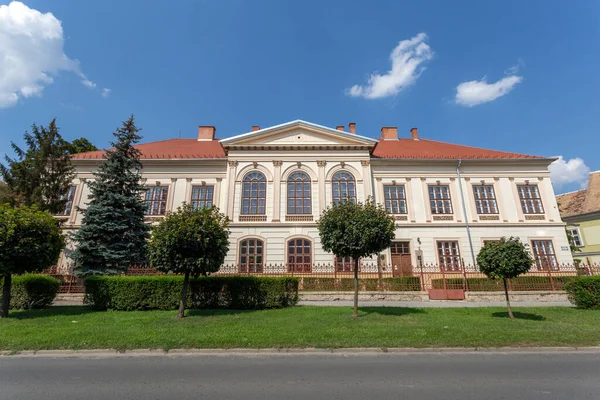 Macaristan Szombath Bir Yaz Günü Klasik Bina — Stok fotoğraf