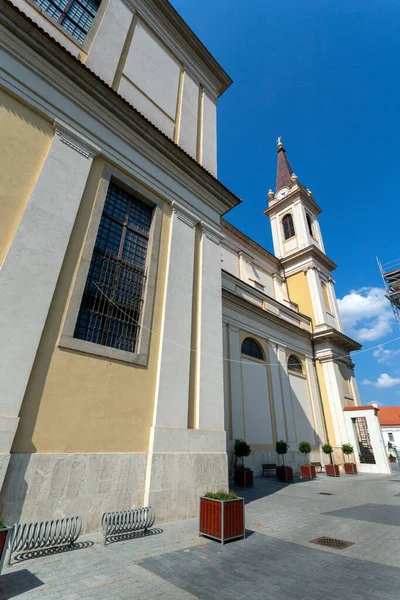 Zombadely Kathedraal Hongarije Een Zomerdag — Stockfoto