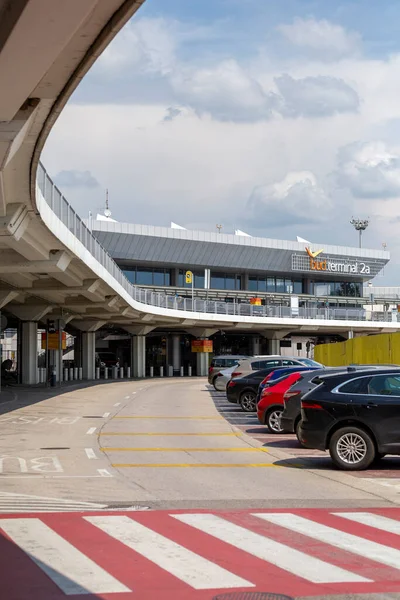 Budapest Hongrie 2020 Terminal Aéroport International Ferenc Liszt Budapest Hongrie — Photo