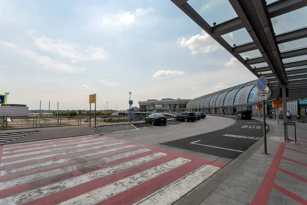 Budapest Hongrie 2020 Terminal Aéroport International Ferenc Liszt Budapest Hongrie — Photo
