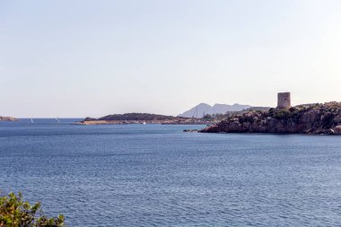 Güney Sardunya kıyıları Bir yaz günü, İtalya