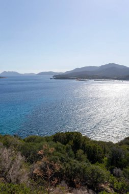 Güney Sardunya kıyıları Bir yaz günü, İtalya
