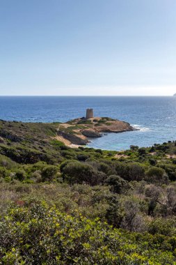 Güney Sardunya kıyıları Bir yaz günü, İtalya