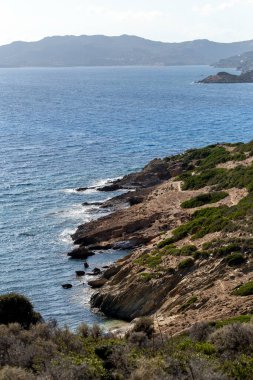 Güney Sardunya kıyıları Bir yaz günü, İtalya