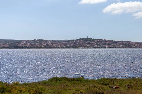 Talya Nın Sardinya Kentindeki Sant Antioco Şehri — Stok fotoğraf