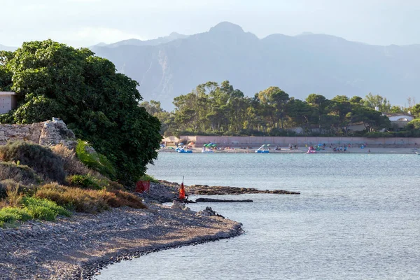 Praia Nora Itália Dia Verão — Fotografia de Stock