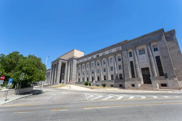 Palácio Justiça Sardenha Italia — Fotografia de Stock