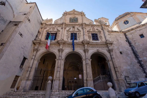 Cagliari Italië 2020 Kerk Van Saint Michael Cagliari Het Eiland — Stockfoto