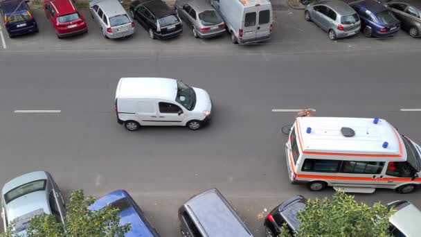 Rušná Ulice Centru Budapešti Letní Odpoledne — Stock video