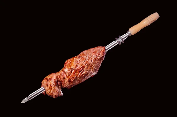 Brezilya usulü ızgarada pişmiş öküz termit çubuğunda.