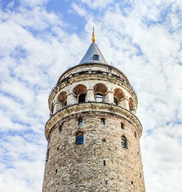 Beyoğlu'nun Galata Semtinde Galata Kulesi - Türkiye
