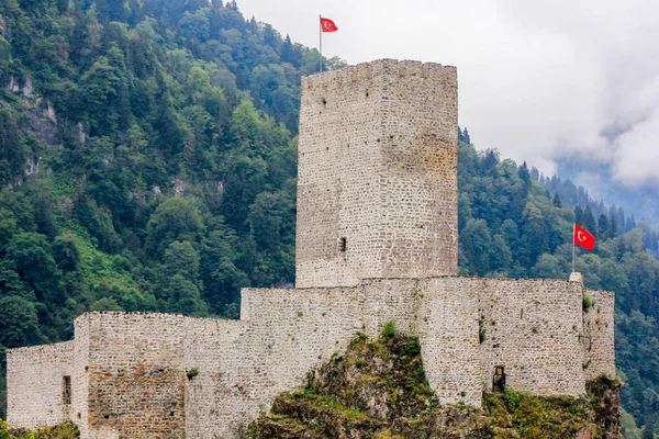 Castelo Zil Kale Rize Turquia Fotos De Bancos De Imagens Sem Royalties