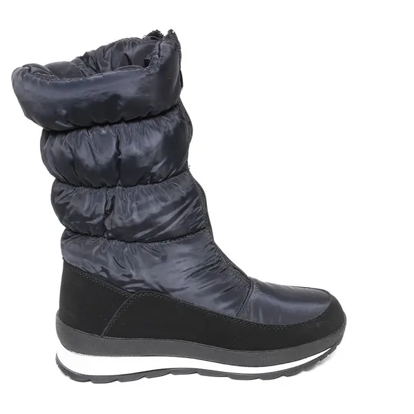Women Demi Season High Boots Isolated White Background — Stock Photo, Image