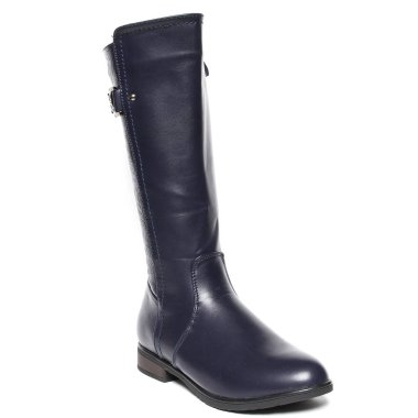 Beyaz arka plan üzerinde izole kadın demi-sezon çizmeler