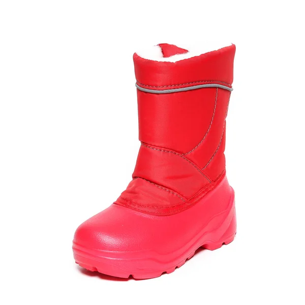 Kids Rain Boots White — Stock Photo, Image