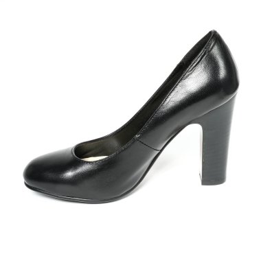 Beyaz arka plan üzerinde izole kadın ayak ve platform ayakkabı