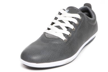 Beyaz izole serin spor ayakkabı ayakkabı