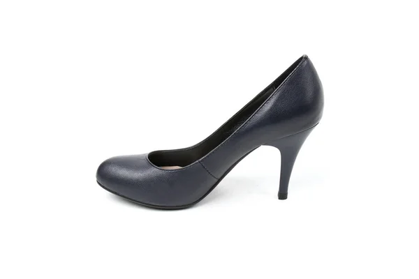 Női Lábujjak Platform Cipő Elszigetelt Fehér Background — Stock Fotó