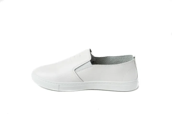 Sapatilhas Frescas Sapato Isolado Branco — Fotografia de Stock
