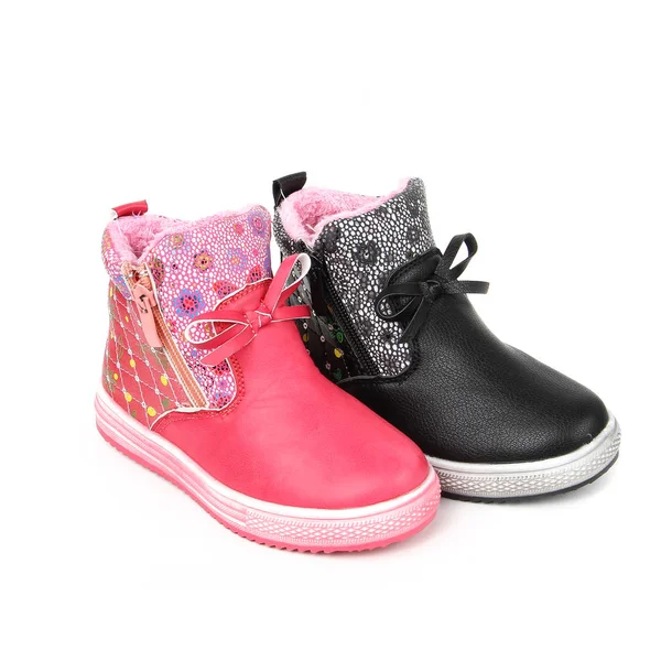 Pantofi Moderni Pentru Copii Izolați Fundal Alb — Fotografie, imagine de stoc