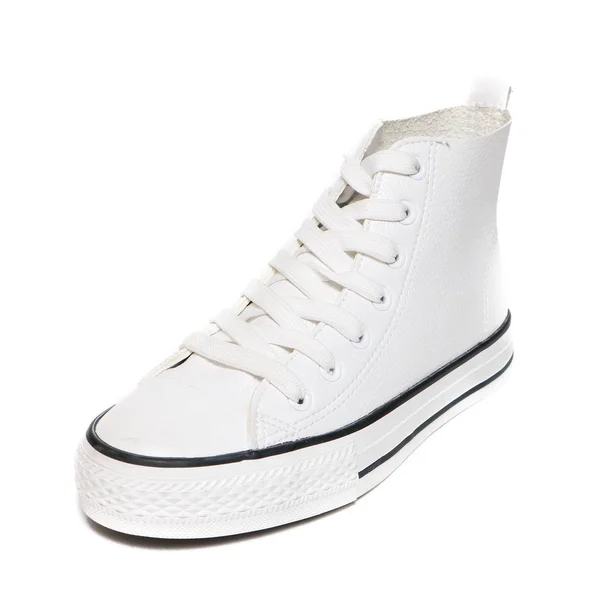 Style Ked Shoe White Background — стоковое фото