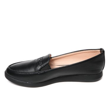 Stüdyo, Güz, bahar beyaz izole şık deri ayakkabı