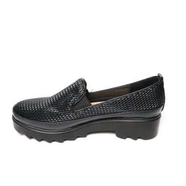 Stüdyo, Güz, bahar beyaz izole şık deri ayakkabı