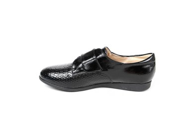 Stüdyo, Güz, bahar beyaz izole şık deri ayakkabı