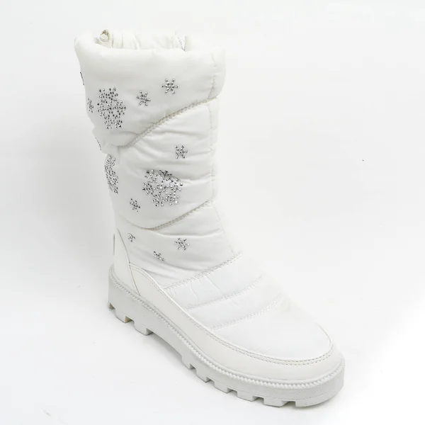 Kid Loafers White Background Stylish Modern Shoe — Stock Photo, Image