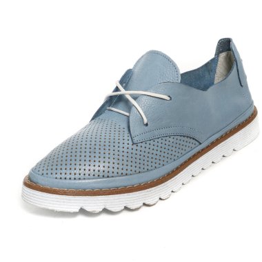 Kadın demi-Sezon Ayakkabı deri beyaz arka plan üzerinde