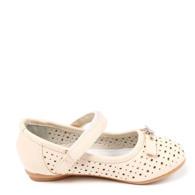 Kadın ayakkabı deri üzerinde beyaz arka plan izole daireler. İyi görünüm PIC ürün photostudio shooted.