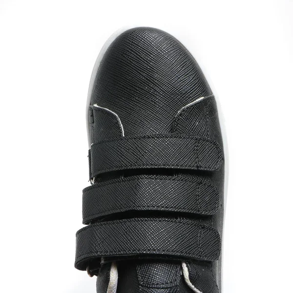 Beyaz Bir Arka Plan Üzerinde Ayakkabı Parçaları Oyma Öğeleri Dantel — Stok fotoğraf