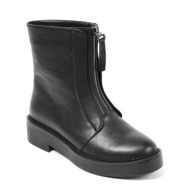 Beyaz arka plan üzerinde izole kadın demi-sezon çizmeler. E-ticaret ve Katalog için ürün stüdyoda çekim güzel fotoğraf pic.