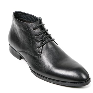 Klasik ofis deri ayakkabılar beyaz arka plan üzerinde izole dostum. E-ticaret ve Katalog için ürün stüdyoda çekim güzel fotoğraf pic.