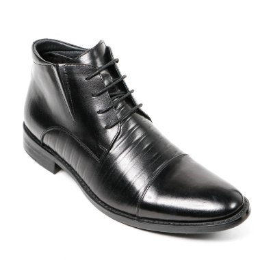 Klasik ofis deri ayakkabılar beyaz arka plan üzerinde izole dostum. E-ticaret ve Katalog için ürün stüdyoda çekim güzel fotoğraf pic.