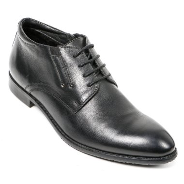 Klasik ofis deri ayakkabılar beyaz arka plan üzerinde izole dostum. E-ticaret ve Katalog için ürün stüdyoda çekim güzel fotoğraf pic.