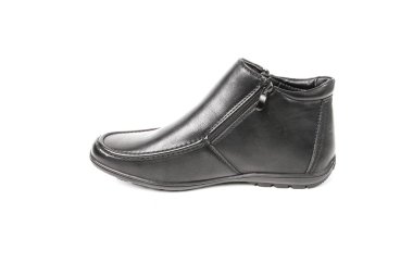 Klasik ofis deri ayakkabılar beyaz arka plan üzerinde izole dostum. E-ticaret ve Katalog için ürün stüdyoda çekim güzel fotoğraf pic.