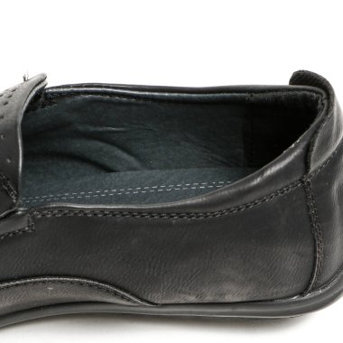 Klasik ofis deri ayakkabılar beyaz arka plan üzerinde izole dostum. E-ticaret ve Katalog için ürün stüdyoda çekim güzel fotoğraf pic.