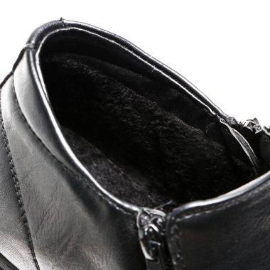 Klasik ofis deri ayakkabılar beyaz arka plan üzerinde izole dostum. E-ticaret ve Katalog için ürün stüdyoda çekim güzel fotoğraf pic.