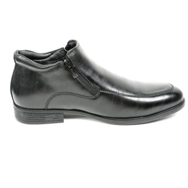 Klasik ofis deri ayakkabılar beyaz arka plan üzerinde izole dostum. E-ticaret ve Katalog için ürün stüdyoda çekim güzel fotoğraf pic.