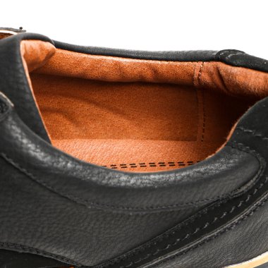 Beyaz arka plan üzerinde şık nedensel adam ayakkabı. E-ticaret ve Katalog için ürün stüdyoda çekim güzel fotoğraf pic.