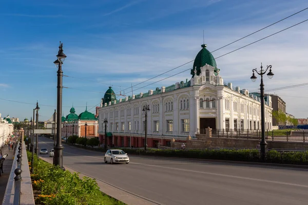 Omsk Russia July 2019 Lenina Street City Omsk — Stock Photo, Image