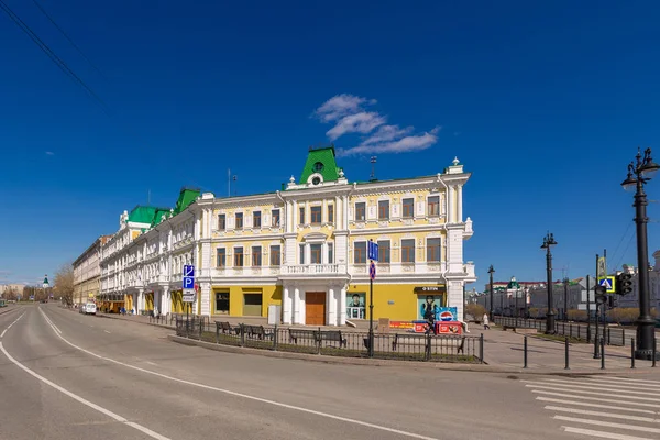 Omsk Rosja Maj 2018 Omsk Centrum Miasta — Zdjęcie stockowe