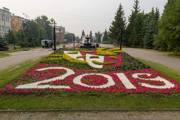 Omsk Russia July 2019 Omsk City Center Monuments Sculptures — Stock Photo, Image